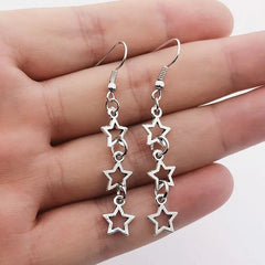 Stargirl Drop Earrings - aesthetic accessories- boogzel clothing