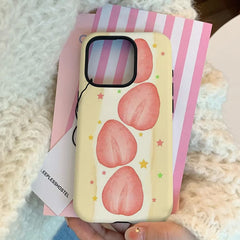 strawberry cake iphone case boogzel clothing