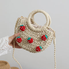 strawberry straw bag boogzel clothing
