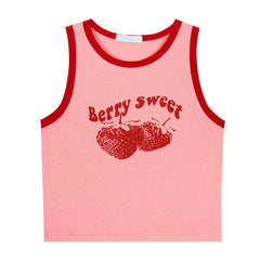 strawberry tank top boogzel clothing