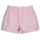 striped lounge shorts boogzel clothing
