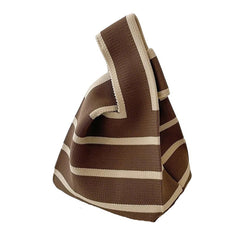 striped mini crochet bag boogzel clothing