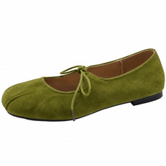 suede lace up mary jane flats boogzel clothing
