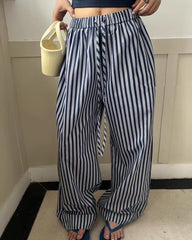summer striped pants boogzel clothing