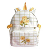 sunflower plaid backpack boogzel clothing