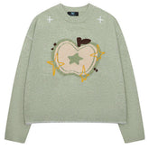 sweet apple knit sweater boogzel clothing