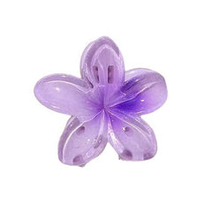 tropical flower 6pcs mini hair clip set boogzel clothing