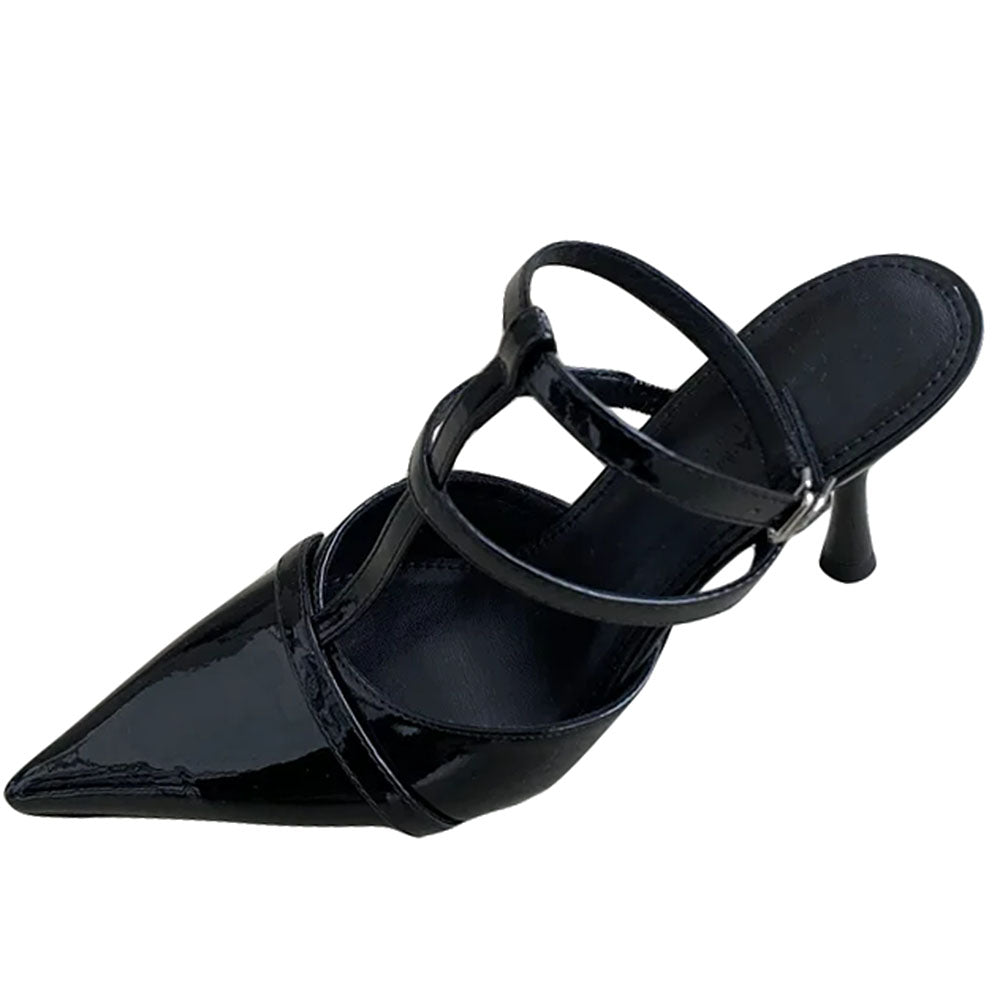 t strap pointed heels boogzel clothing