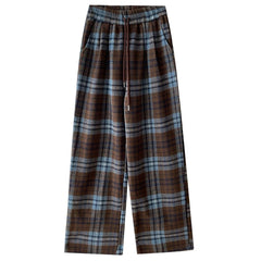 vintage plaid wide leg pants boogzel clothing
