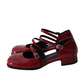 vintage aesthetic mary jane sandals boogzel clothing