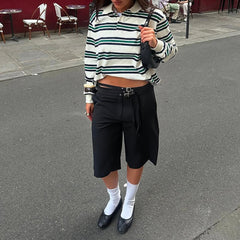 vintage stripe rugby polo boogzel clothing
