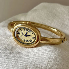 vintage style oval watch bracelet boogzel clothing