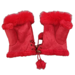 winter faux fur mittens boogzel clothing