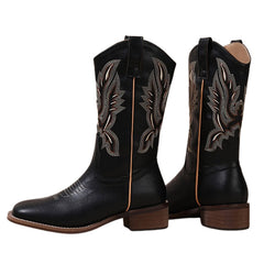 brown cowboy boots aesthetic, western boots women