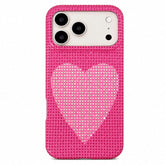y2k heart rhinestone iphone case boogzel clothing