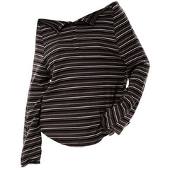 y2k off shoulder henley longsleeve boogzel clothing
