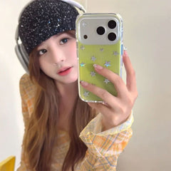 y2k star print iphone case boogzel clothing