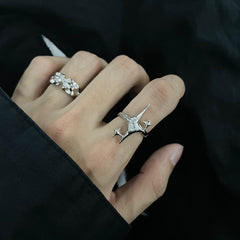 Y2K Shining Star Ring bogzel clothing
