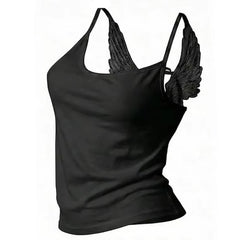 y2k angel wings cami top boogzel clothing