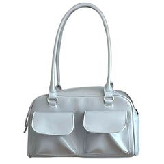 y2k double pocket shoulder bag boogzel clothing
