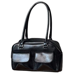 y2k double pocket shoulder bag boogzel clothing