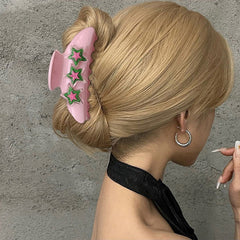 y2k glitter star hair claw boogzel clothing