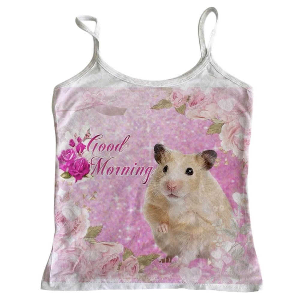 y2k hamster tank top boogzel clothing