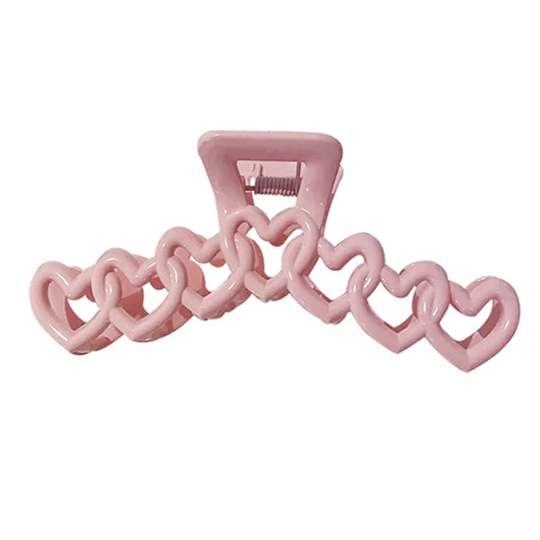 y2k hearts hair claw boogzel clothing