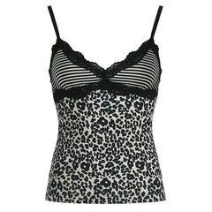 y2k leopard print tank top boogzel clothing