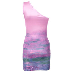 y2k lovers at sunset mini dress boogzel clothing