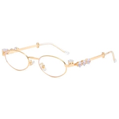 y2k oval glasses boogzel clothing