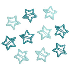y2k pastel star hair clips boogzel clothing