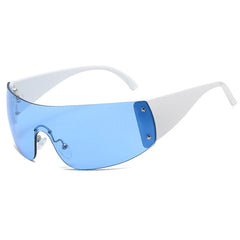 y2k rimless sunglasses boogzel clothing