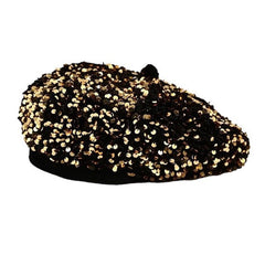 y2k sequin beret hat boogzel clothing