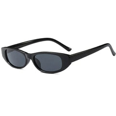 y2k skinny oval sunglasses boogzel clothing