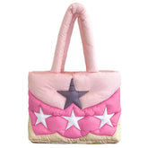 y2k star puffer handbag boogzel clothing