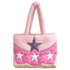y2k star puffer handbag boogzel clothing
