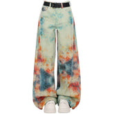 y2k tie dye wide leg jeans boogzel clothing
