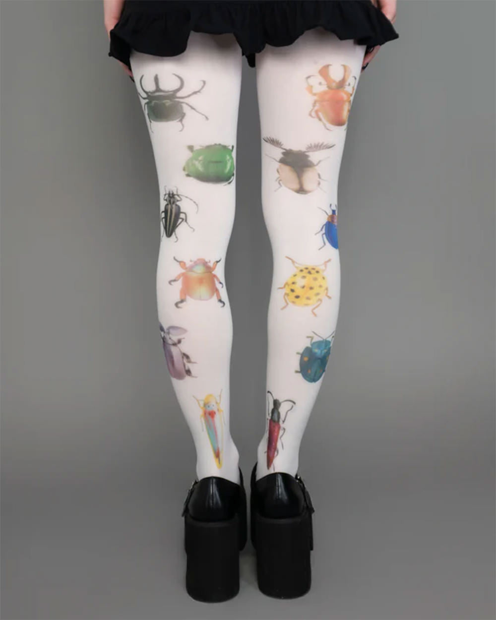 2000s bug patterned tights boogzel clothing