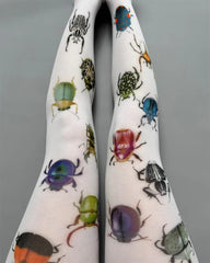 2000s bug patterned tights boogzel clothing