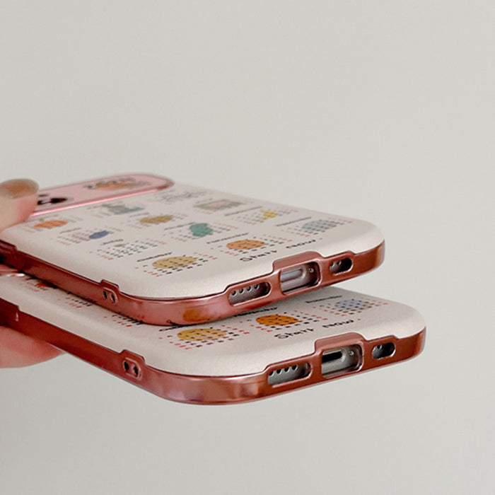 2024 calendar iphone case boogzel clothing