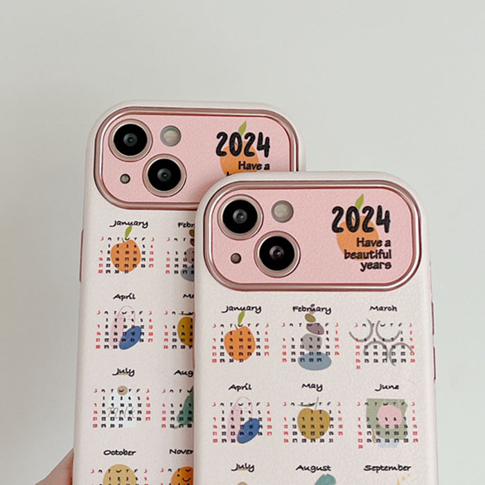 2024 calendar iphone case boogzel clothing