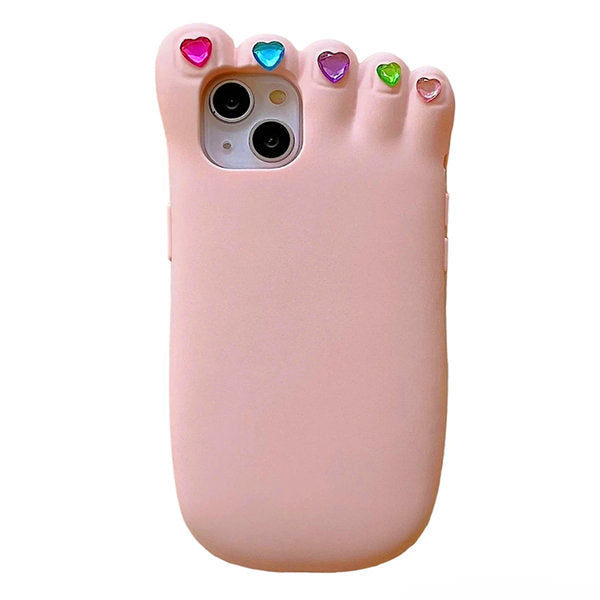 3D foot shaped iphone case boogzel clothing