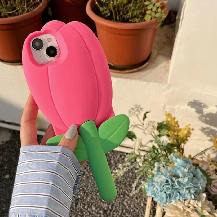 3D tulip iphone case boogzel clothing