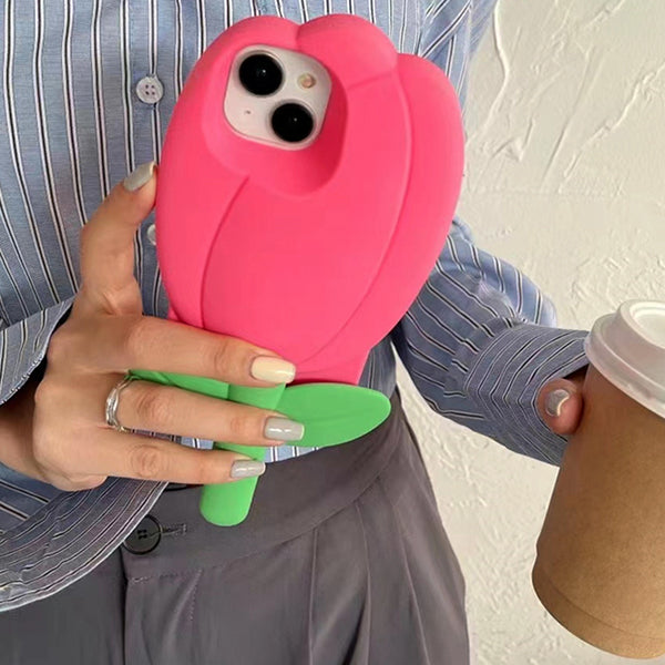 3D tulip iphone case boogzel clothing