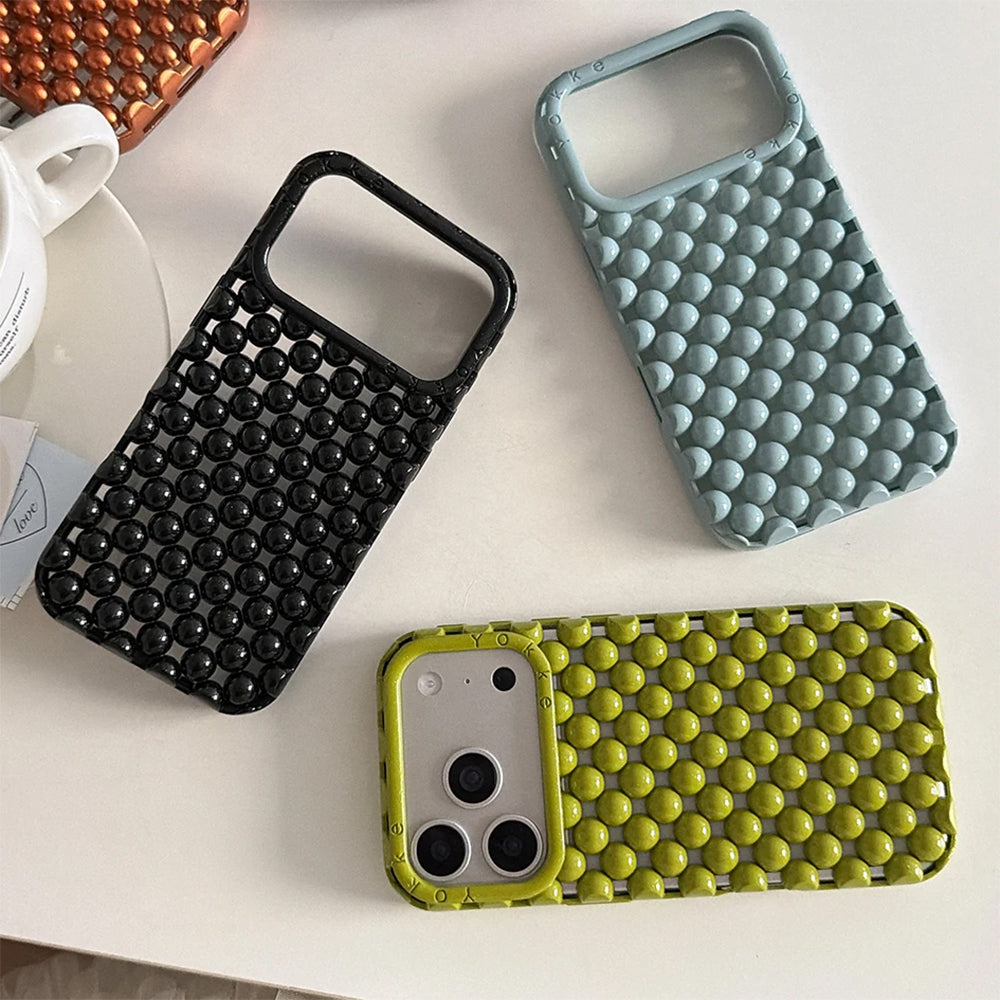3d bubble aesthetic iphone case boogzel clothing