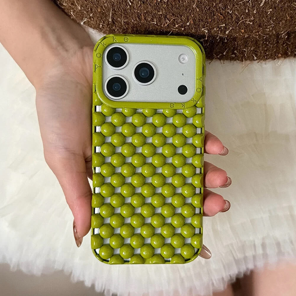 3d bubble aesthetic iphone case boogzel clothing