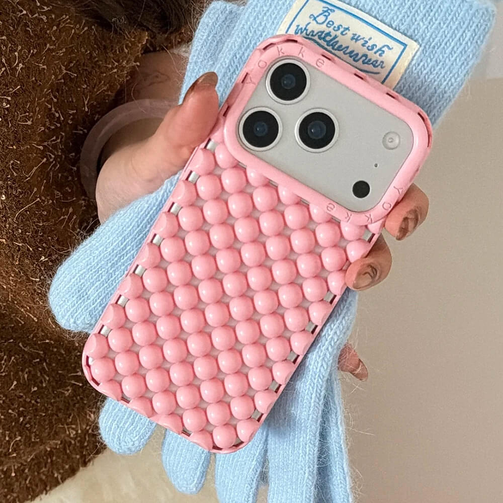 3d bubble aesthetic iphone case boogzel clothing