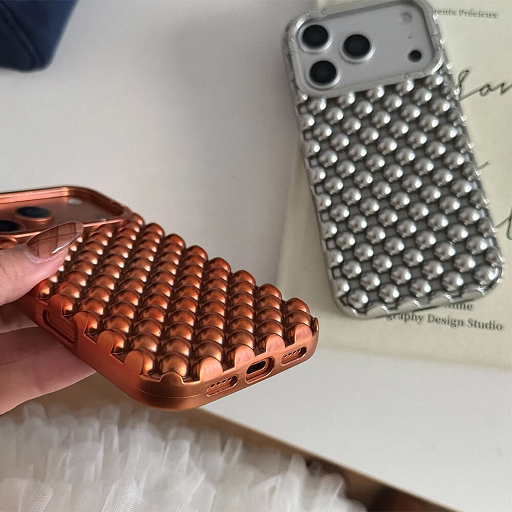 3d bubble aesthetic iphone case boogzel clothing