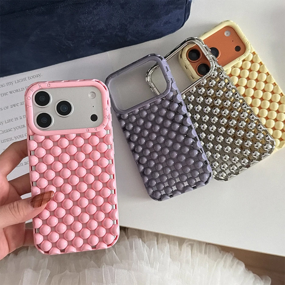 3d bubble aesthetic iphone case boogzel clothing